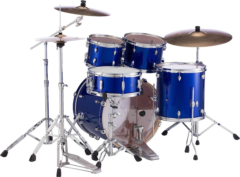 Pearl Export 5-Piece Drum Set with Hardware Pack - High Voltage Blue (EXX705N/C717)