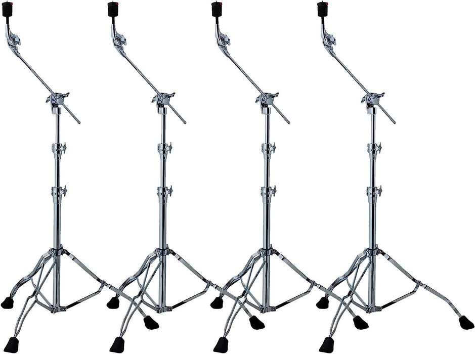 Tama HC83BW Roadpro Straight/Boom Cymbal Stand 4 Pack Bundle