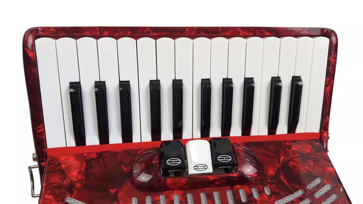 Hohner Accordions 1304-RED - open box